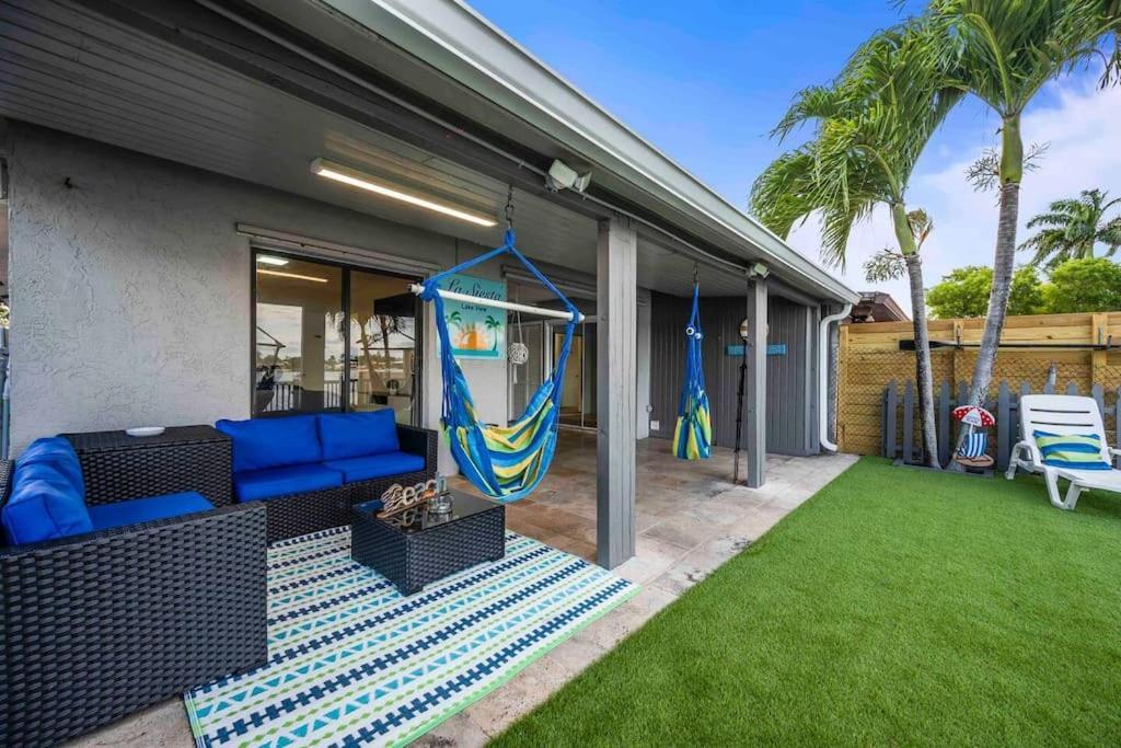 Lakefront Retreat Villa Water View Fishing Casino Fort Lauderdale Bagian luar foto